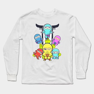 Farting Ninjas Long Sleeve T-Shirt